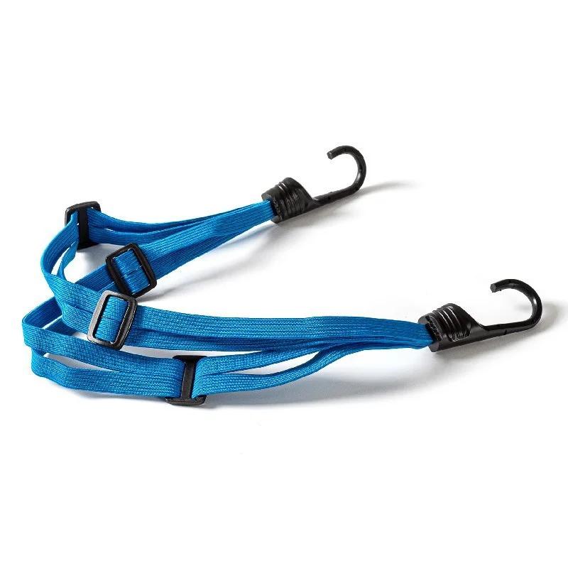 Bicycle Luggage Rope Elastic Carrier Cargo Rack Strap Motorcycle Retractable Helmet Luggage Rope Belt Mountain Bike Accessories