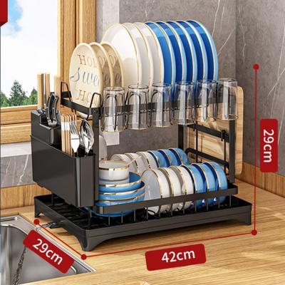 Stojan na kuchynské riady Paličky pre domácnosť Stojan na nože a vidličky Stojan na sušenie na doske