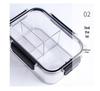 Food-Grade Sealed Fruit Storage Box with Divider for Refrigerator