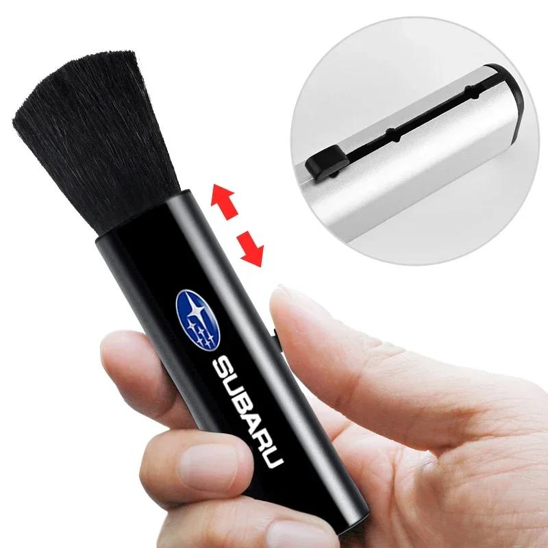 For Subaru WRX Forester XV Outback Impreza STI Legacy BRZ Tribeca Car Air Outlet Retractable Clean Brush Tools ge3