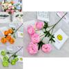 Ouyang Yang Peony Simulated Flower 12 Color Options For Wedding Decorations And Studio Photography