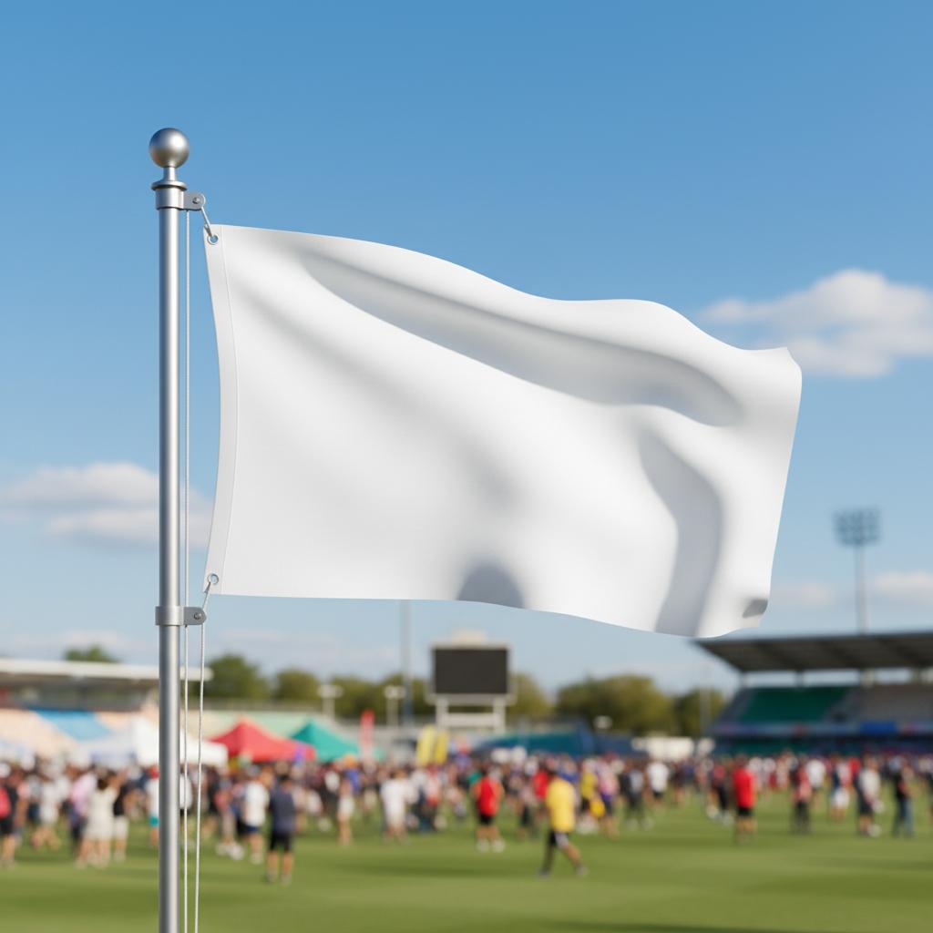 Solid Color Flag 90x150cm Polyester Durable Design for Outdoor Events
