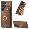 Ring Holder Phone Case for Samsung Galaxy S24 FE S26 S25 S23 S22 Ultra A17 A07 A57 A37 A36 A56 Magnetic Wallet Card Slot Cover