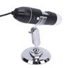 USB Microscope 1600X Portable Electron 3 In 1 Handheld Digital with 360 Rotate Stand 8 LED Lights