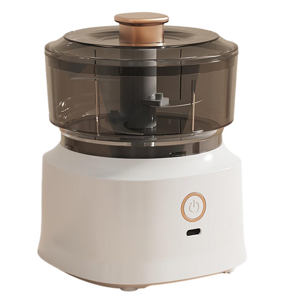 

Беспроводная электрическая мясорубка, портативный кухонный электрический комбайн, электрическая давилка для чеснока, мясорубка, измельчитель для приготовления пищи объемом 350 мл белый