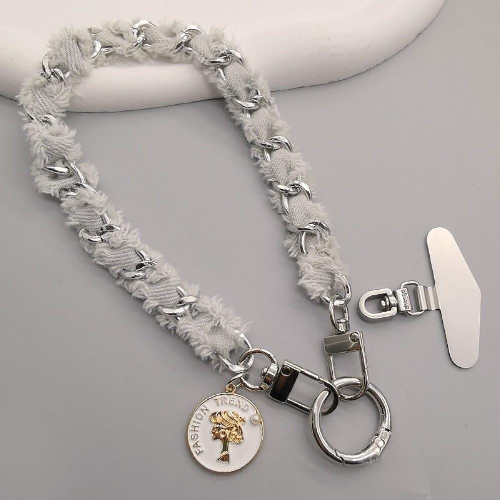 Pendant Cell Phone Chain Pearl Mobile Phone Lanyard Mobile Phone Strap Women/Lady/Girl
