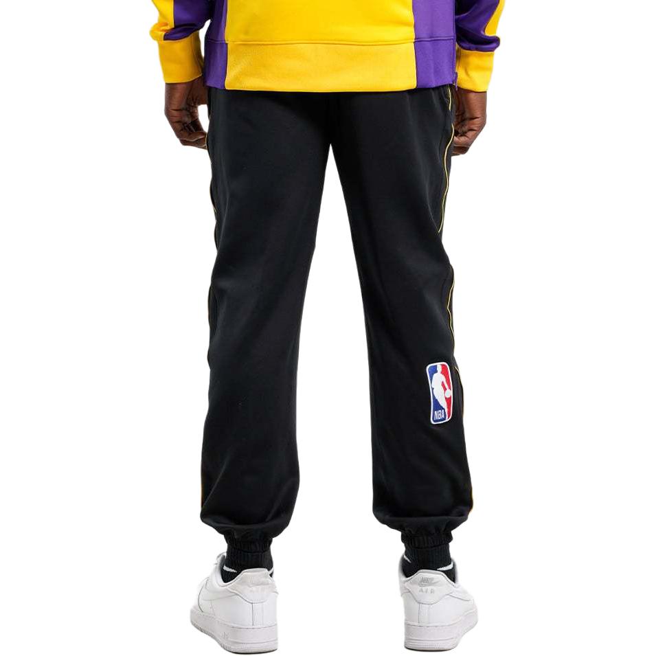 Nike Dri-Fit Los Angeles Lakers Showtime City Edition Letter Print Tapered Knit Sports Pants Men Bottoms Black DX9401-010