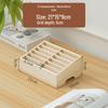 Wooden Multi-Compartment Phone & Office Storage Box