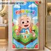 Beach TowelCocomelon Custom Name Text Personalized Soft Towel for Beach Pool Indoor Home Decor Gift