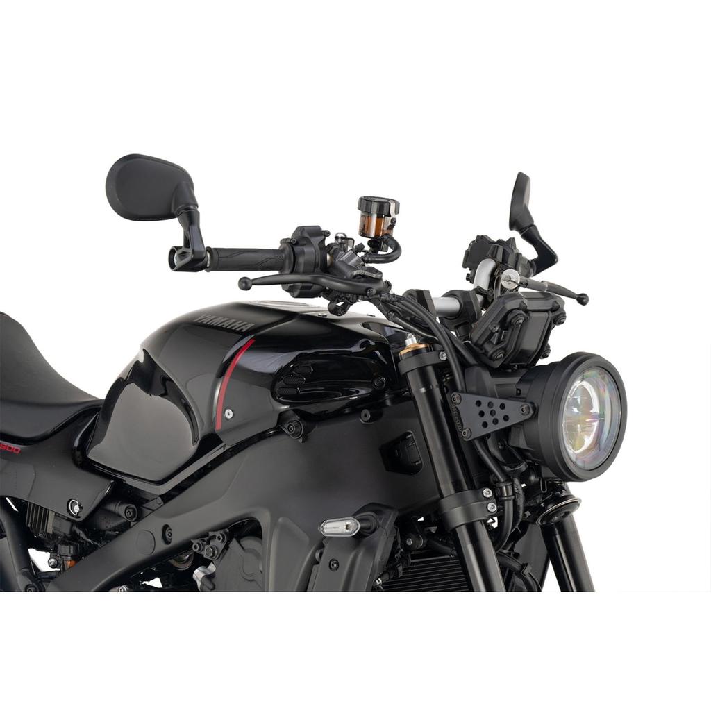 EFFEX Easy Fit Tapered Handlebars for XSR900 EBTF376S (2022-2024), Silver, Aluminum, 28.6mm,