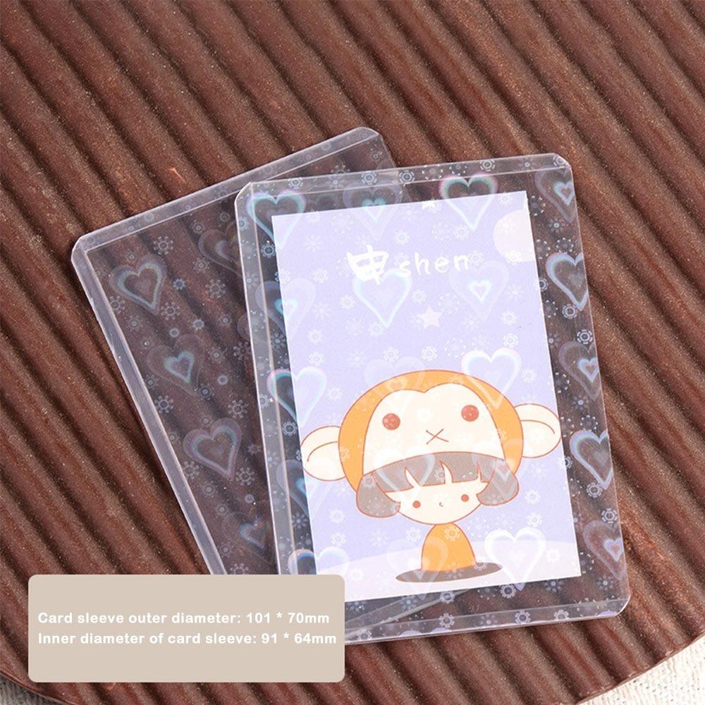 10pcs Transparent Clear Photocard Holder
