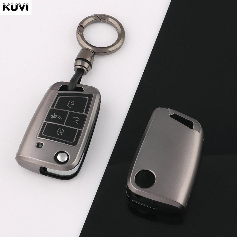 3 4 Buttons Tpu Car Key Case Cover For Vw Volkswagen Golf 7 Mk7 Tiguan Mk2 Seat Ateca Leon Fr Ibiza Skoda Octavia Kodiaq Fob Bag