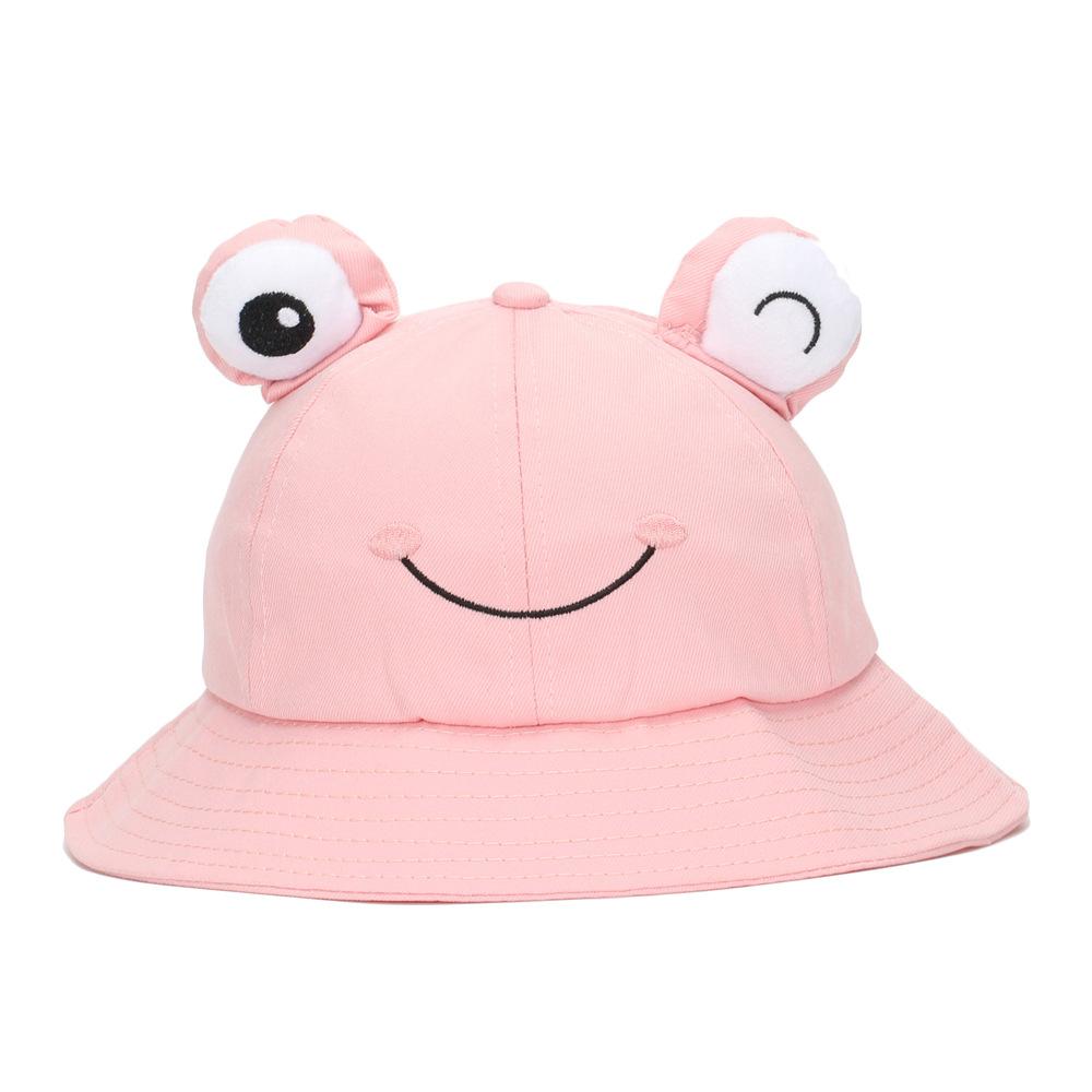 

JMXD-детская шапка для малышей, весенняя и осенняя шляпа от солнца, милая детская шляпа-ведро с изображением лягушки жёлтый