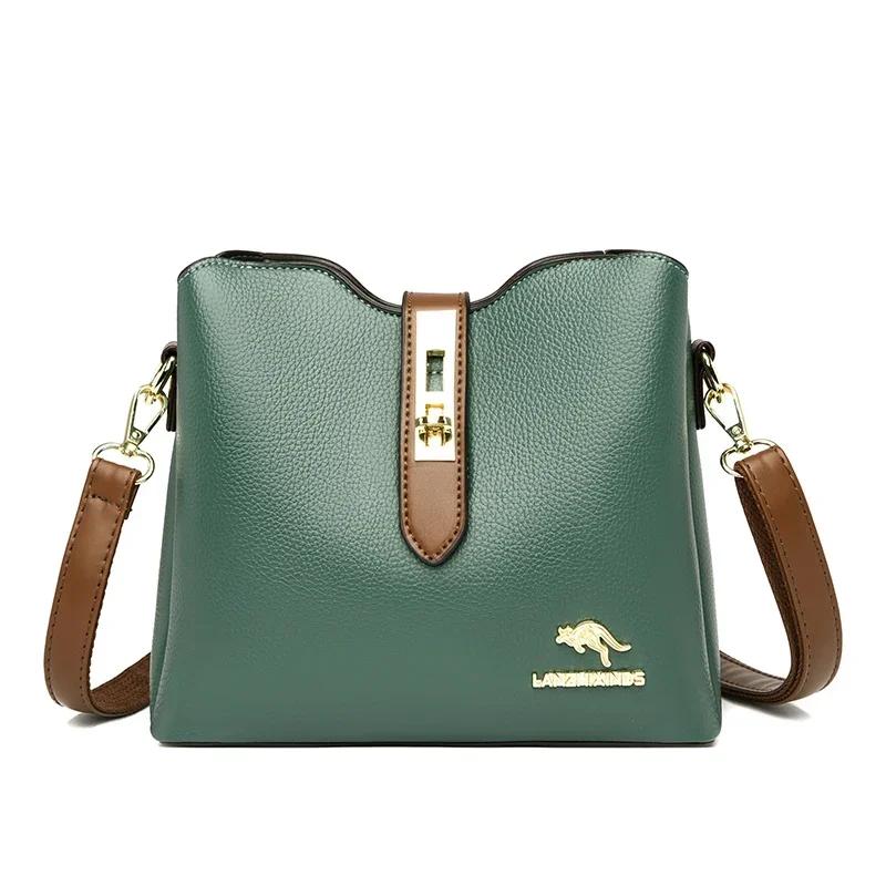 New High-quality Large Capacity PU Classic Women's Shoulder Bags 2026 Fashi Ccise Light Luxury Versatile Style Crossbody Bag