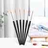 30/100Pcs Acrylic Painting Brushes Set Round Flat Hair Nylon Hair Paint Brush For Kid Artists Watercolor Oil Painting Brushes