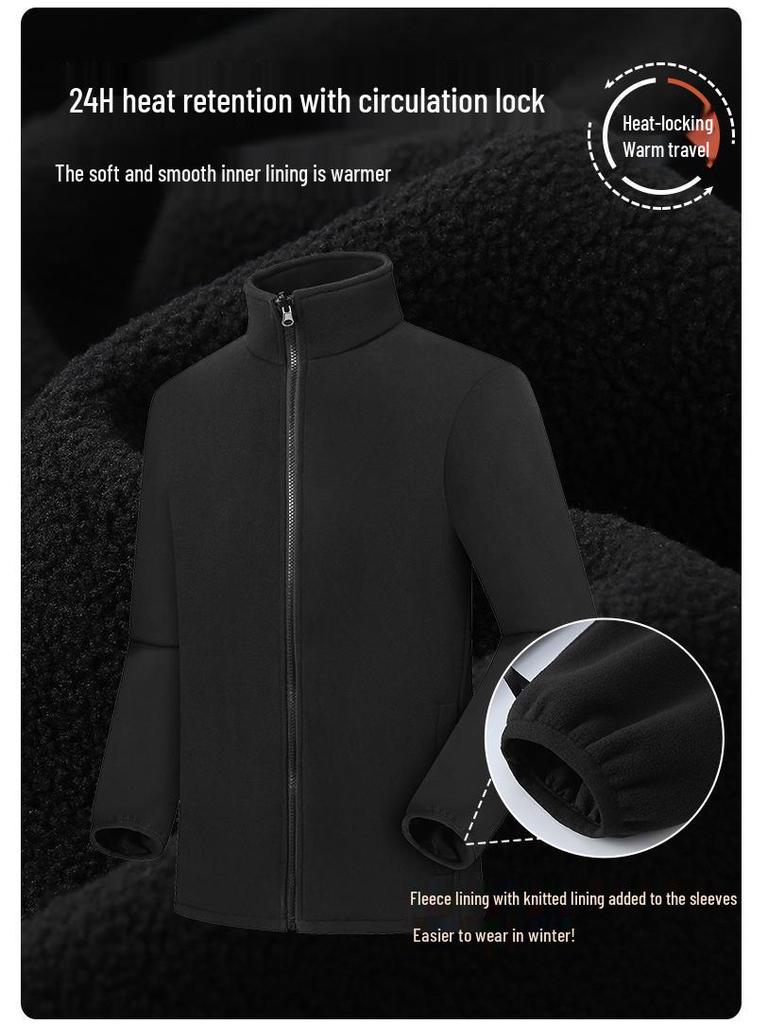 Anpassbares Team Windbreaker Set: Outdoor Drei-in-Eins mit Logodruck und herausnehmbarem Daunenfutter
