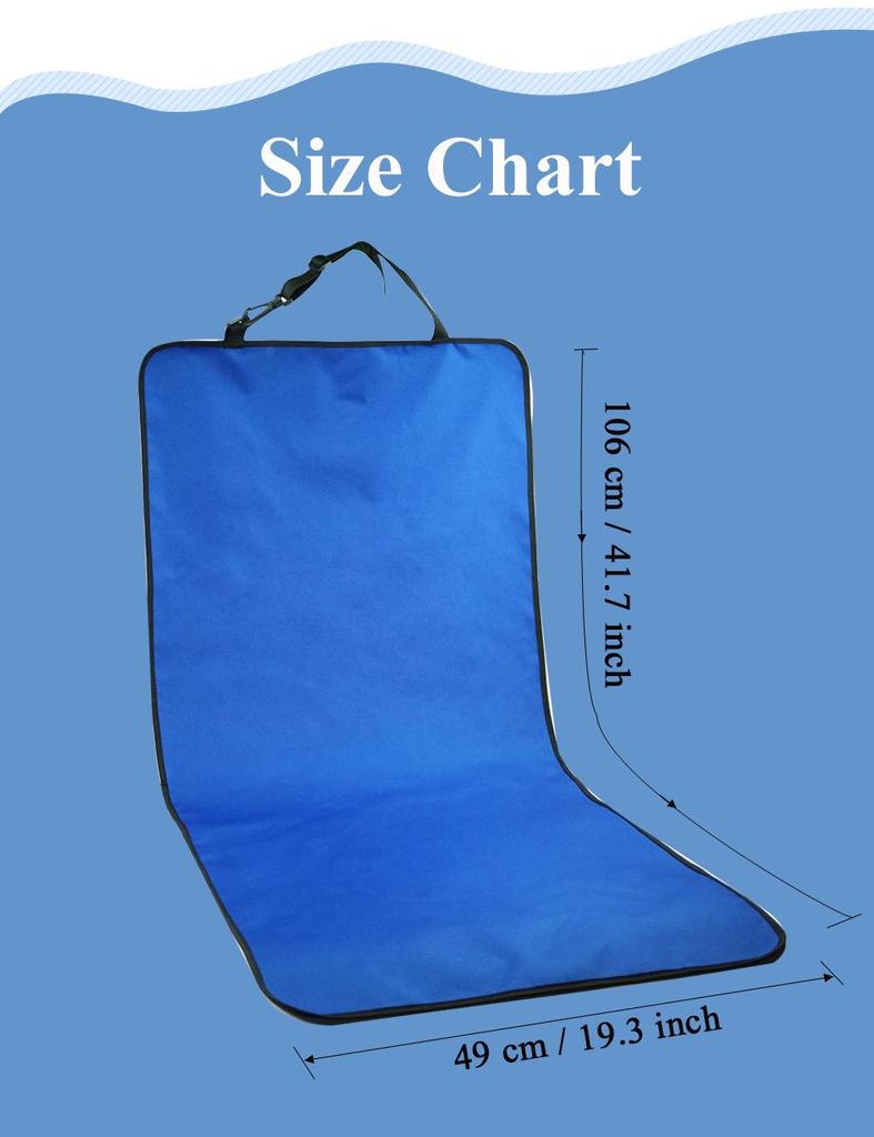 Pet Car Seat Pad: Anti-Scratch, Anti-Dirt Cushion for Dogs - Fits Golden Retrievers, Teddy Breeds, Front Seat Safety Cover.