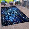 Bohemian Mandala Venkovní Vnitřní Koberec Barevný Vzorový Koberec Odolný proti Počasí Protiskluzový pro Terasu Palubu Obývací Pokoj Ložnici Domácí Dekorace