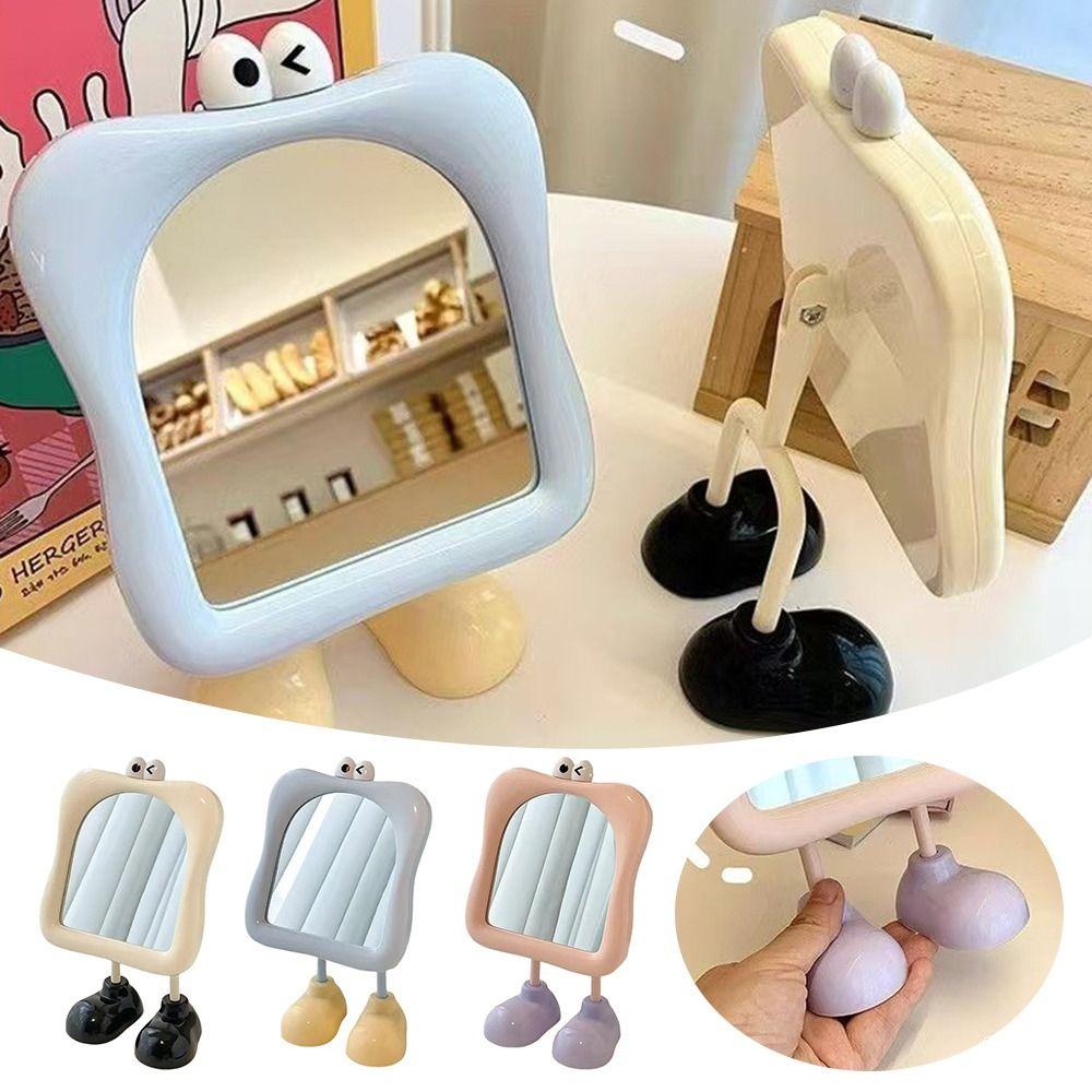 

Versatile Makeup Mirror Desktop Vanity Mirror Portable Dressing Mirror рожевий