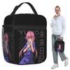 Yuno Gasai By Mirai Nikki Insulated Lunch Bag for Kids School Cooler Thermal Food Box Tote Leakproof Lunch Boxes Container