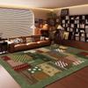 Ultra-Thin Washable Vintage Area Rug Boho Non-Slip Entryway Rug Living Room Rug Entrance Mat Carpet for Kitchen Laundry Bathroom Bedroom Prayer Rugs