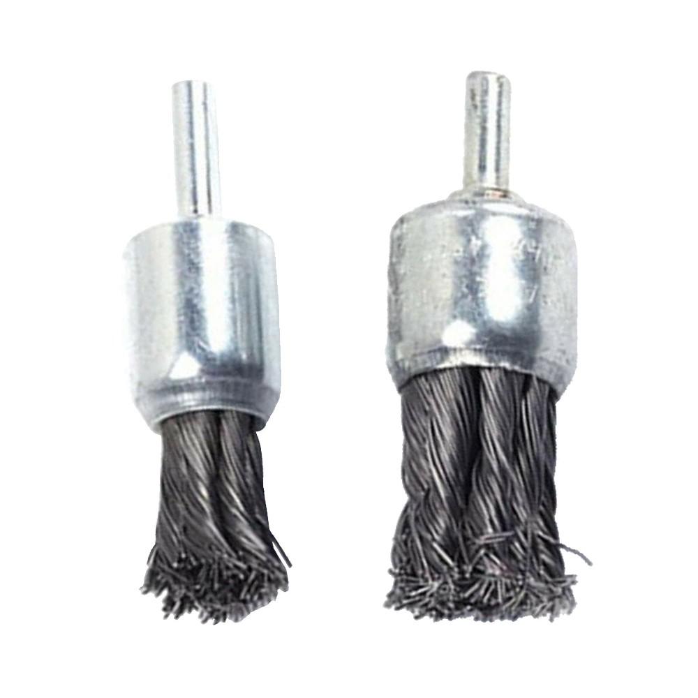 Steel Wire Brush for Cleaning Derusting and Grinding For Die Grinder or Drill