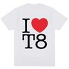 I Love T8 Fashion T Shirt Baby First Garden Short Sleeve Unisexs  Casual Tshirts Gifts Shirts For Unisex