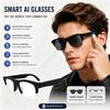 New Smart Bluetooth V5.3 Sunglasses Glasses Call Outdoor Sports Headphones HIFI Black Technology Anti-touch UV For Men And Women