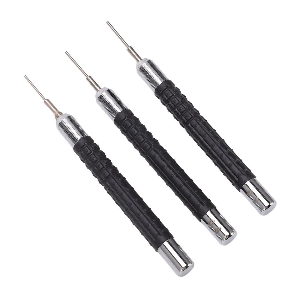 3pcs Pin Punch Design Watch Band Link Remover  for Watch Band Replacement and Link Remove