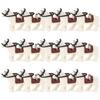 Medieval Zoo Building Blocks Character Accessories Mounts Animals Deer Elephants Camels Wolves Warhorses Bricks Toy Gifts K080