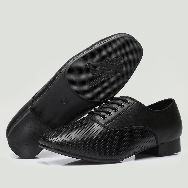 Sneakers Men Modern Dance Shoes Canvas Latin Tango Ballroom Shoes Leather Rubber Soft Sole Man Dancing Shoes Breathable Sports
