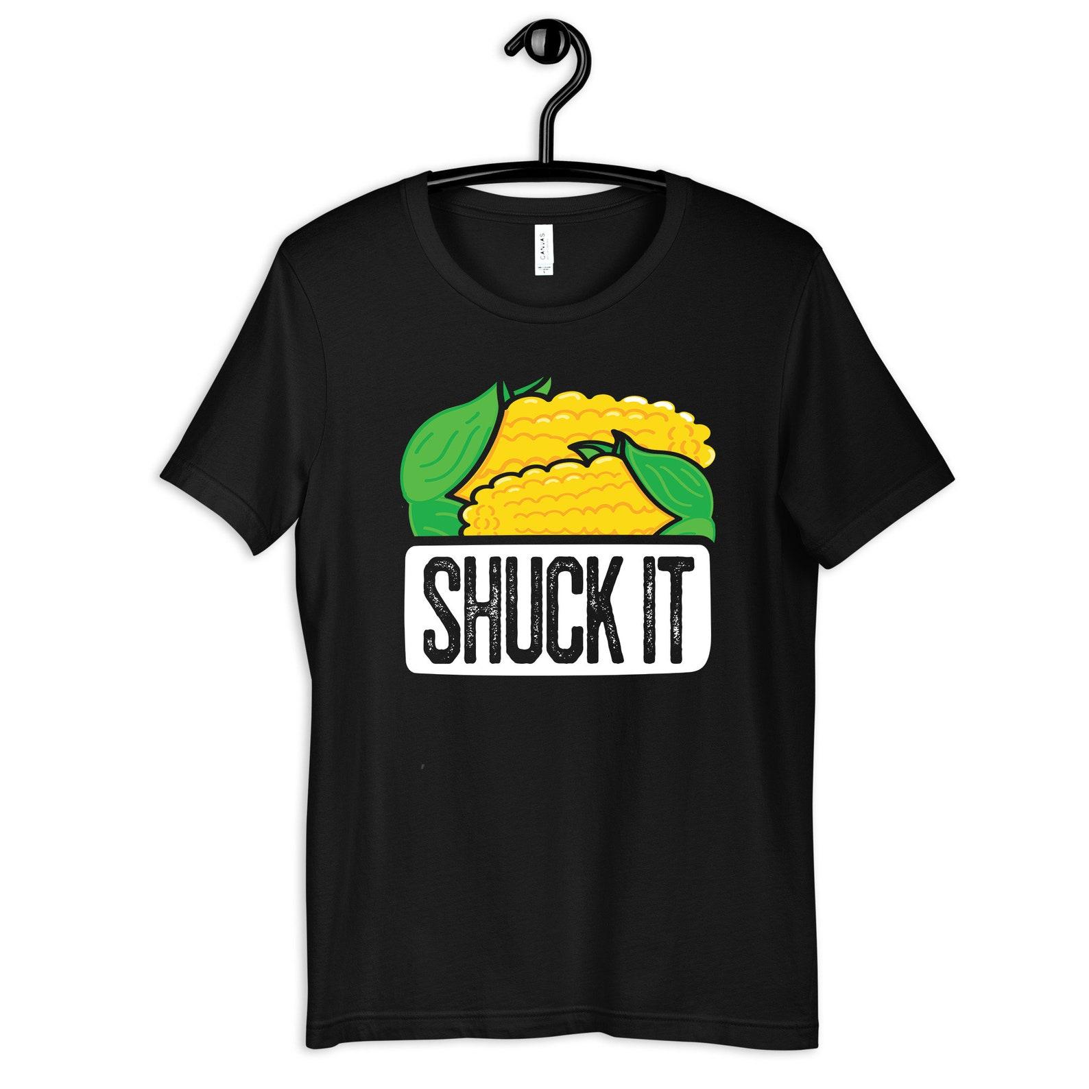 Corn Shirt, Shuck It T-Shirt, Funny Corn Farmer Tee, T-shirt,T-shirt, T-shirt, Tank Top 4XL