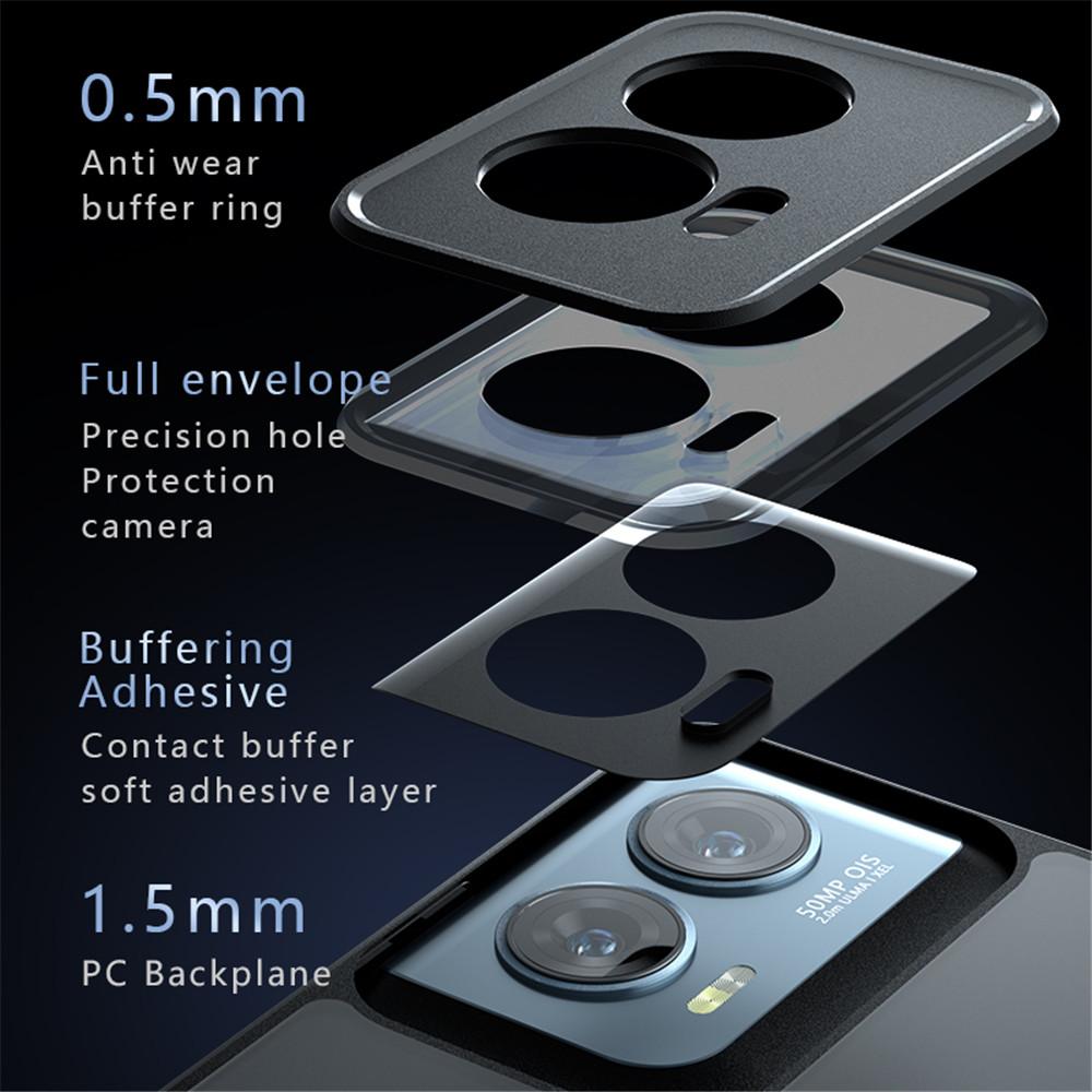 For Motorola Edge 50 Fusion Acrylic Armor Matte Phone Case For Motorola Edge 50 NEO Pro Ultra G35 G55 G85 Clear Shockproof Cover