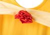 Dressy Daisy Belle Costume for Toddler Girls, Princess Cosplay, Kids' Beauty and the Beast Dress with Skirt, Halloween Costume, Size 115, Yellow,