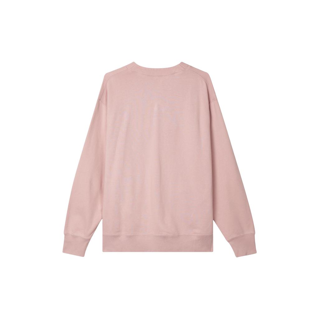 Uniqlo Loose Couple Casual Long Sleeve Cardigan Sweater Unisex Sweater Pink 462199-11
