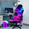 Fashion Print Gaming Seat Cover Backrest Cover Anti Dirty Protector Stretch Sports Computer Chair Cover Office Home Decoration