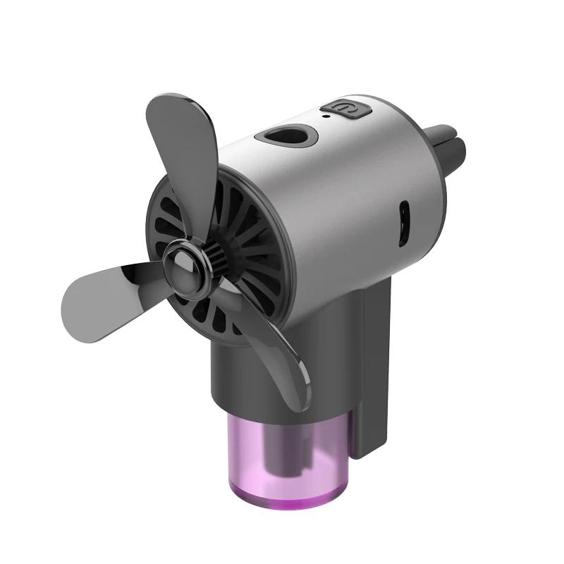 

Smart Car Aromatherapy Diffuser Fragrance Car Air fresheners Rotatable Car Outlet Odor Remover Ornament Automotive Interior серый