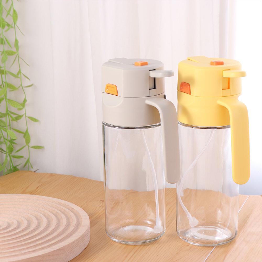 Unique Oil Dispenser Safety Oil Container Bottle Multifunctional Seasoning Bottle Cooking
