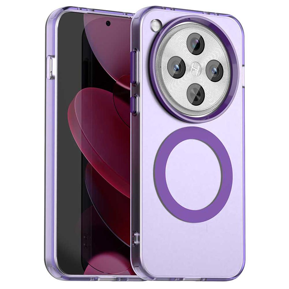For Oppo Find X8 5G Case Compatible with MagSafe PC+TPU+PET Anti-Drop Phone Cover