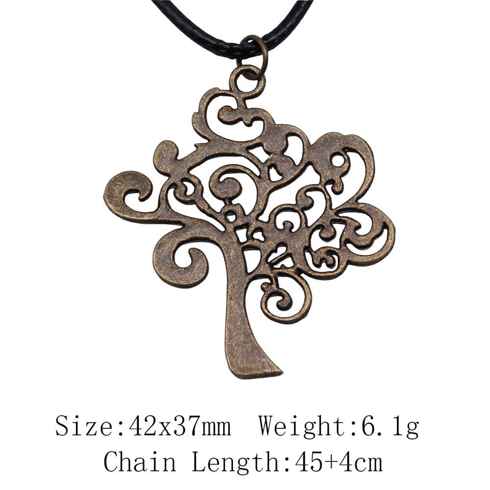 Valentinstag Halsdekoration Lebensbaum Baum Halskette Lederkette 45cm Günstige Dinge Choker Hals
