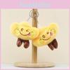 Adorable Plush Gold Ingot Keychain Doll Stuffed Toy For Bags And Accessories