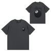 Camiseta de Algodón Streetwear para Hombre y Mujer Corte Holgado Manga Corta Camiseta Gráfica Casual Unisex Cuello Redondo
