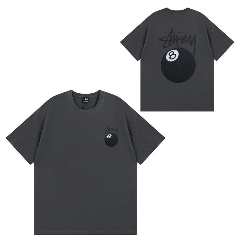 Camiseta de Algodón Streetwear para Hombre y Mujer Corte Holgado Manga Corta Camiseta Gráfica Casual Unisex Cuello Redondo
