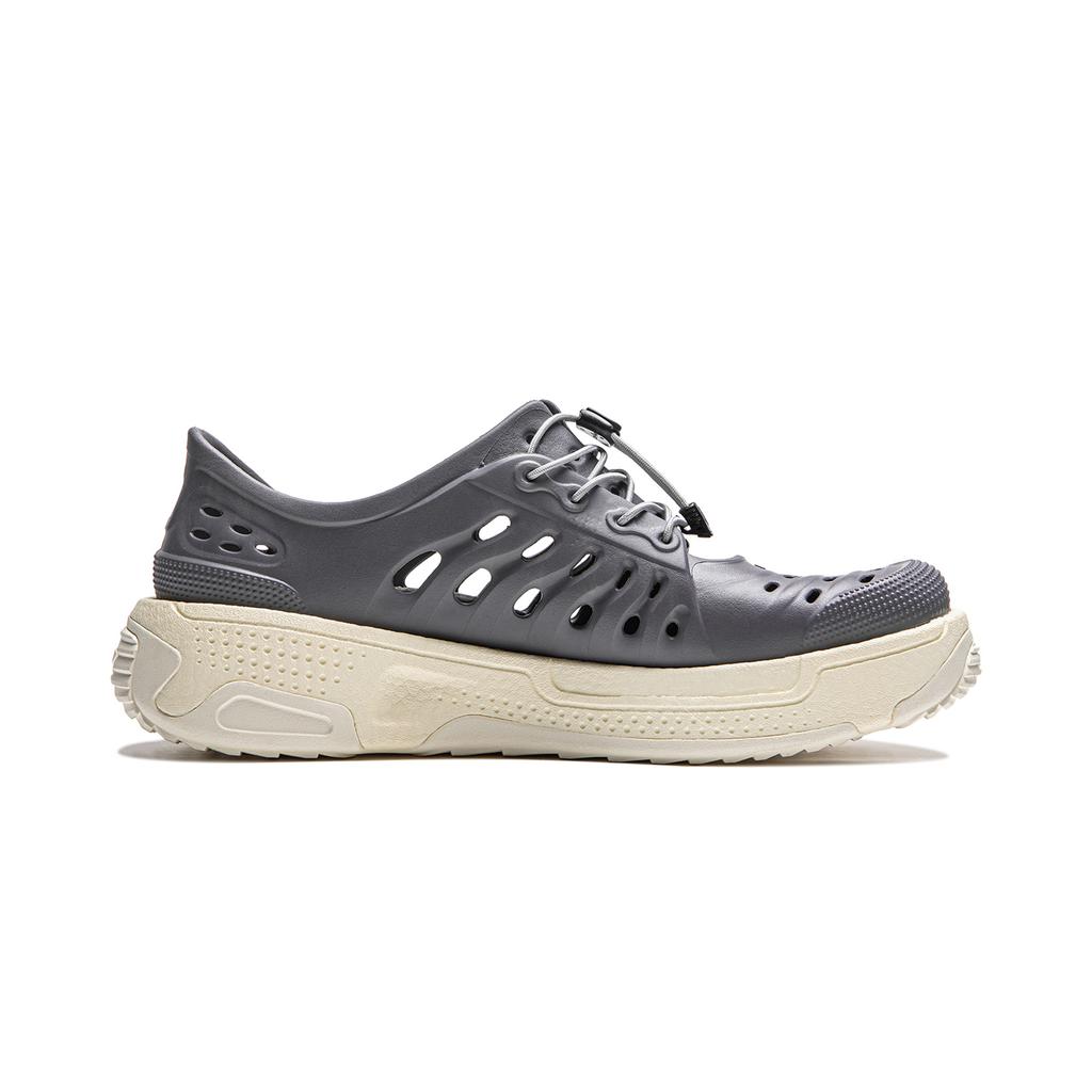 Li Ning Pangu Trek Trendy Versatile Comfortable Soft Stream Crossing Shoes Unisex Shoes Shark-Gray AZSU017-8