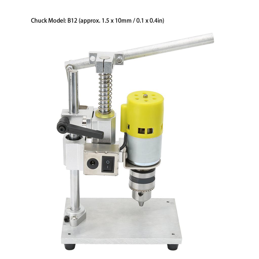 Benchtop Drill Press Mini Small Bench Drilling Machine Household DIY 1.5x10mm Chuck AC
