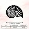 Vintage Iron Conch Shell Wall Art Outdoor Indoor Metal Sculpture For Living Room Bedroom Gift For Ocean Lover