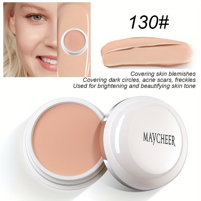 

2 Tone High Coverage Concealer Cream, Concealer For Dark Circles Acne Marks Spot Freckles Blemishes, Long Wear Waterproof Liquid Foundation Cream