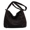 Fashion commuting large-capacity solid color tote bag women's spring and autumn new high-end textured shoulder messenger bag