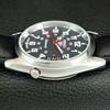 AUTOMATIC VINTAGE REFURBISHED SEIKO 5 JAPAN MENS BLACK DIAL WATCH a445511-1