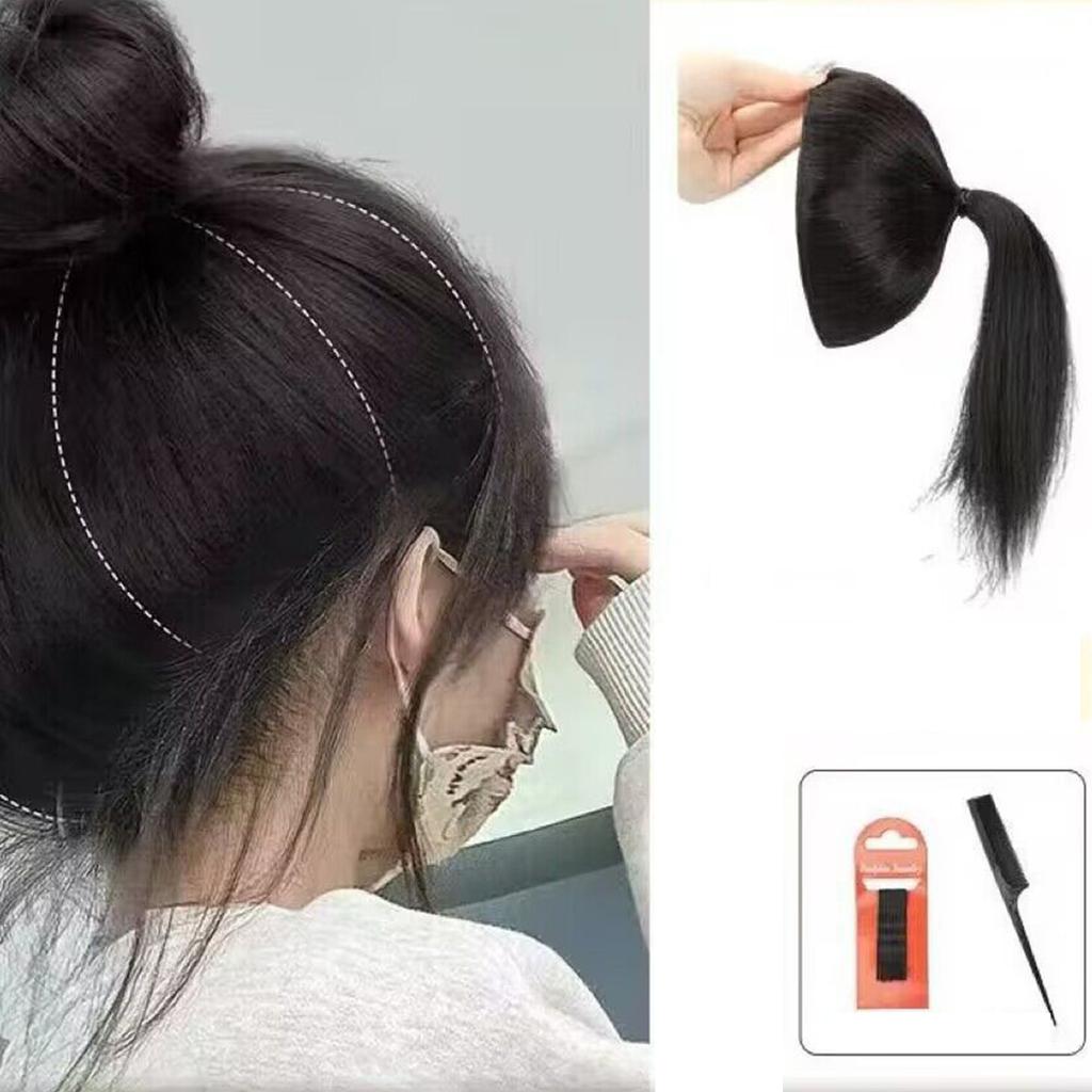 Instantly Thicken Hair Back of Head Hair Bun Extension for Thinning Hair for Anyone Seeking Immediate Results Woman
